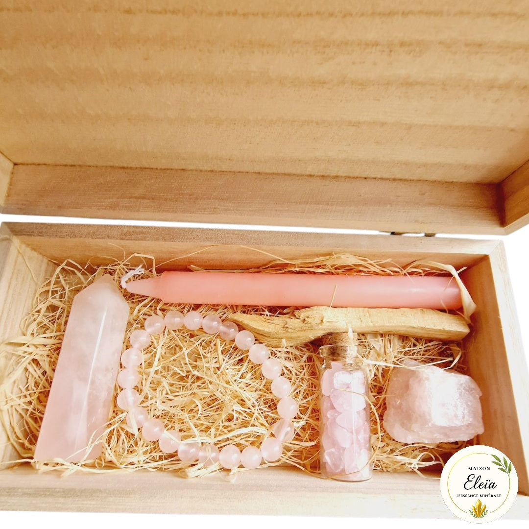 Box "Amour de soi - Quartz rose"