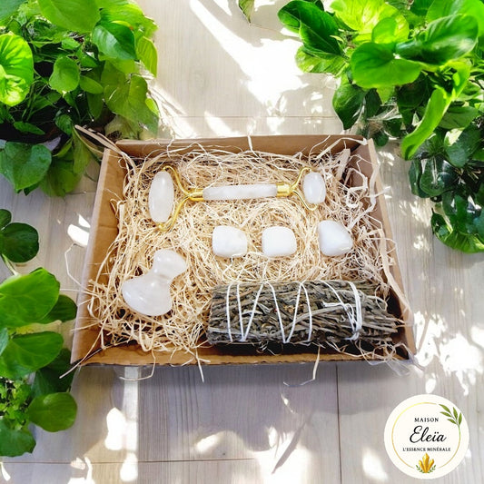 Box "Éclat Cristallin" Harmonie & Bien-être (Cristal de roche)