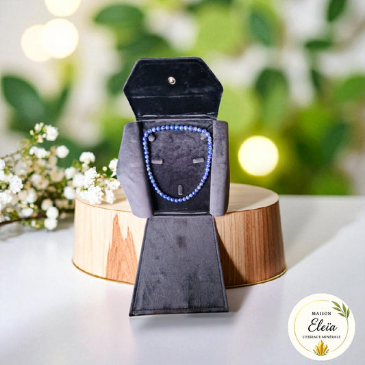 Collier Perles Lapis-Lazuli - Afghanistan - "Ciel Eternel"