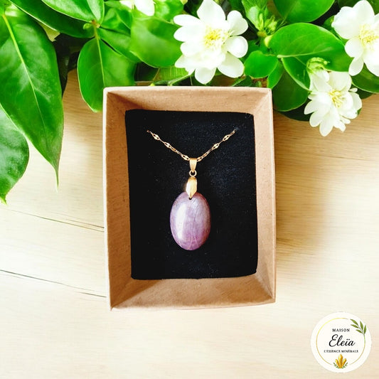 Collier Rubis "Force & Protection"