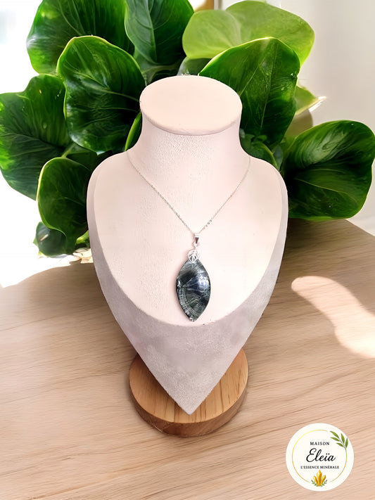 Collier Séraphinite & Argent 925