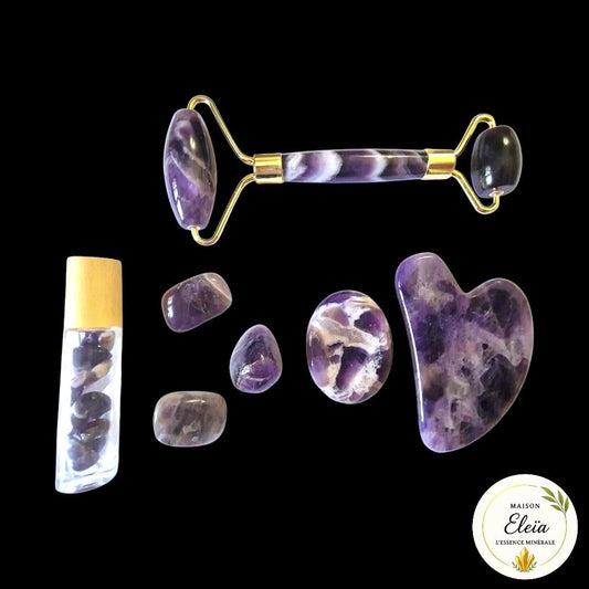 Box Bien-Être Améthyste – Rituel zen, méditation et énergie positive