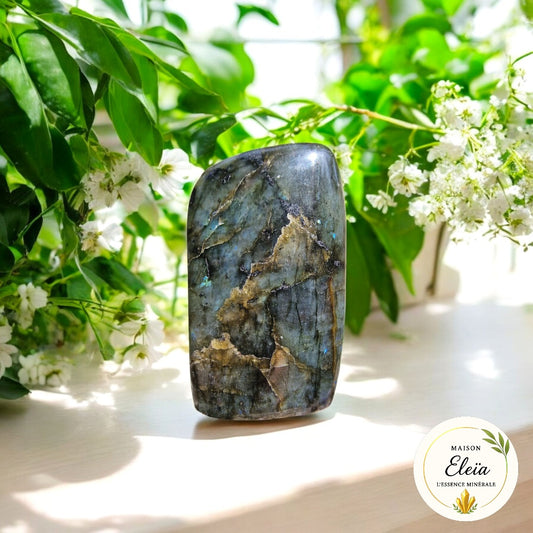 Labradorite Bleue A - 308g de Protection et d'énergie Mystique