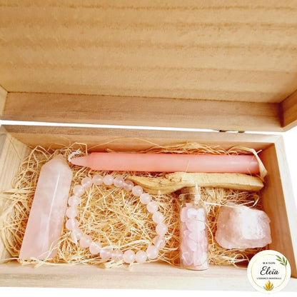 Box "Amour de soi - Quartz rose"