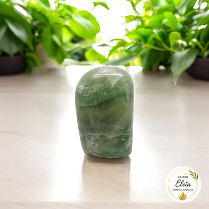 Fluorite verte de Madagascar 9.5cm 459g