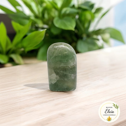 Fluorite verte de Madagascar 9.5cm 459g