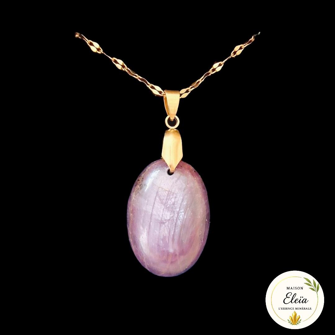 Collier Rubis "Force & Protection"