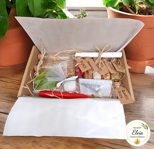 Kit magie amour – Spell jar à remplir, rituel d’amour et d’énergie positive