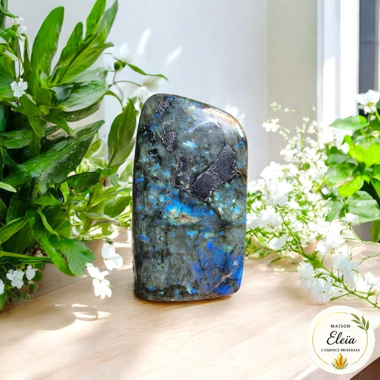 Labradorite Bleue A - 308g de Protection et d'énergie Mystique